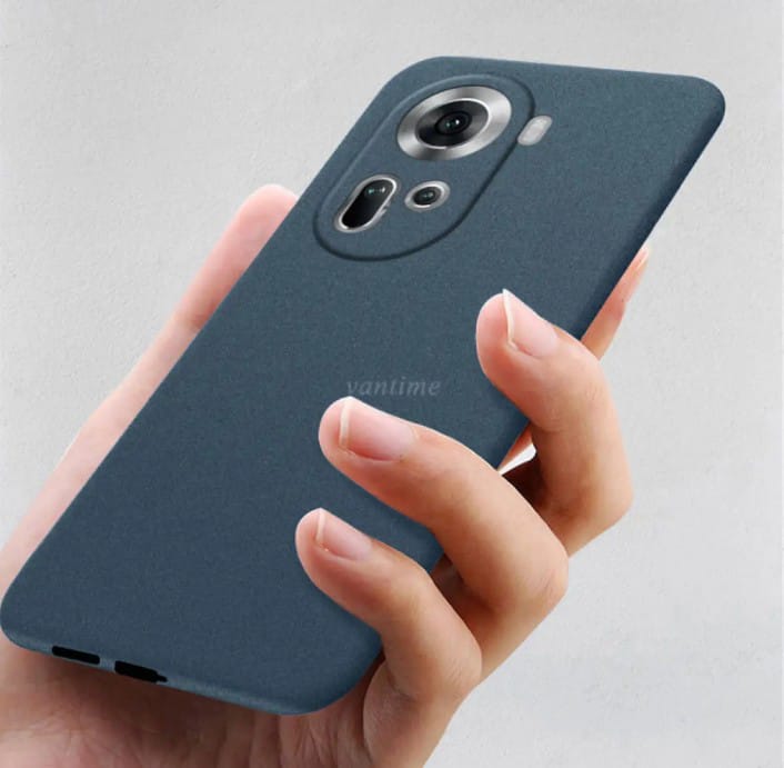 QAGS for Oppo Reno 11 5G Phone Case Soft Sandstone Slim Matte Cover